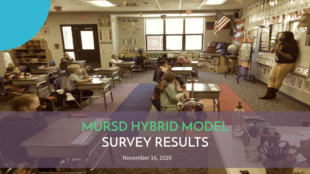 Survey Results on MURSD Hybrid Model- November 2020