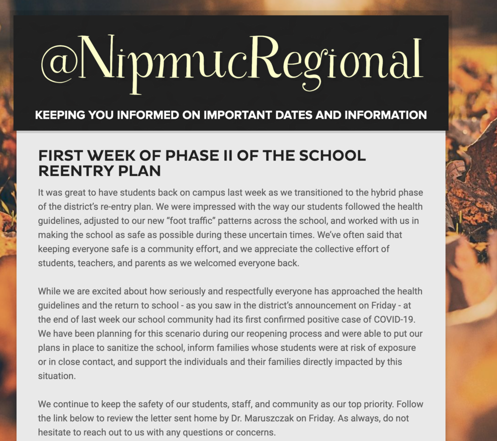 @NipmucRegional