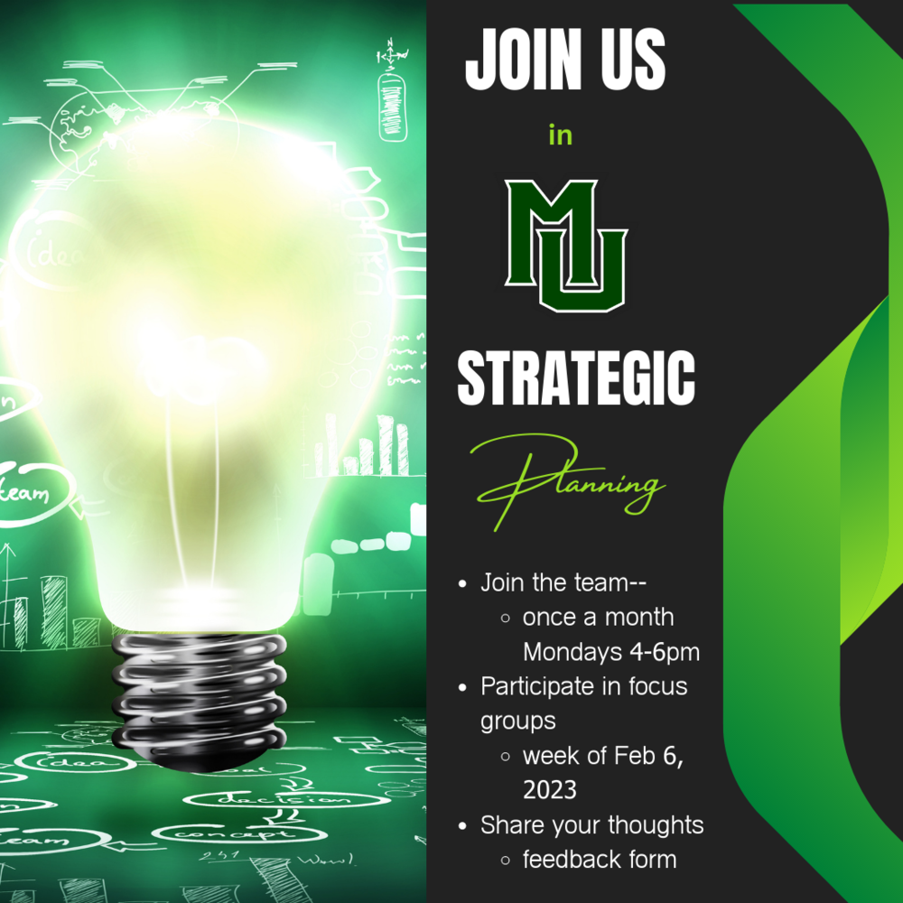 Join us in Strategic Planning