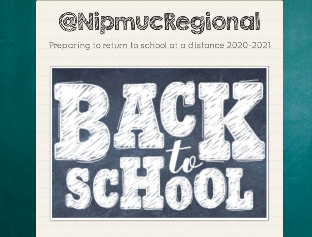 Nipmuc Newsletter