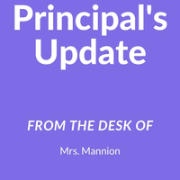 Principal's March Updates
